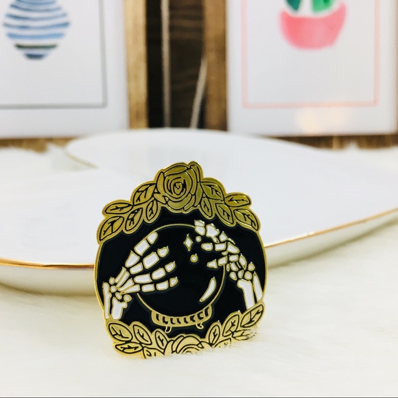 Only ships with $15 orders. Skeleton Hands & Crystal Ball Reading - Picture 2 of 5
